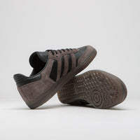 Adidas x Kader Samba ADV Shoes - Core Black / Brown / Gum5 | Flatspot