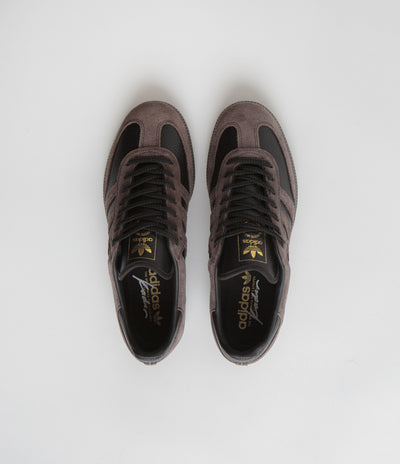 Adidas x Kader Samba ADV Shoes - Core Black / Brown / Gum5