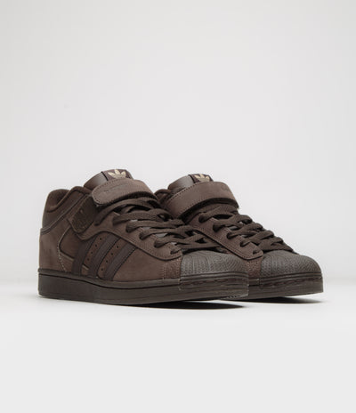 Adidas x Niels Pro Shell ADV Shoes - Brown / Dark Brown / Magic Beige