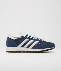 Adidas x Pop Trading Company TRX Shoes - Collegiate Navy / FTWR White / Chalk White