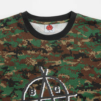 Baglady Bagarchy Ringer T-Shirt - Digi Camo thumbnail