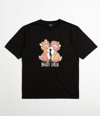 Baglady Chipmunk Love T-Shirt - Black