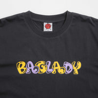 Baglady Overthrow T-Shirt - Off Black thumbnail