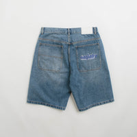 Baglady Warp Denim Shorts - Acid Wash thumbnail