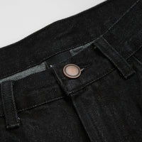 Baglady Warp Denim Shorts - Black thumbnail