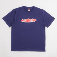 Baglady Warp Logo T-Shirt - Navy thumbnail