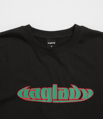 Baglady Warp T-Shirt - Black