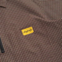 Baglady Workwear Polo Shirt - Brown Plaid thumbnail