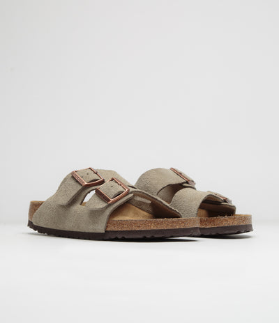 Birkenstock Arizona SFB Sandals - Taupe