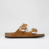 Birkenstock Arizona Shearling Sandals - Mink thumbnail