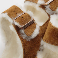 Birkenstock Arizona Shearling Sandals - Mink thumbnail