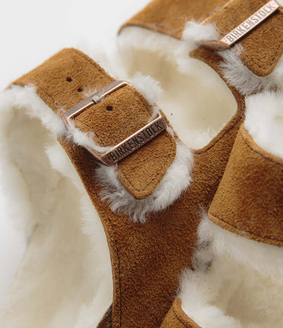 Birkenstock Arizona Shearling Sandals - Mink