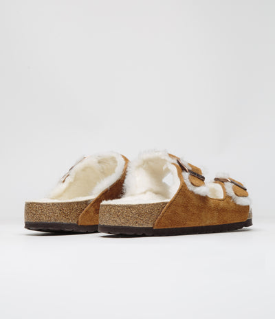 Birkenstock Arizona Shearling Sandals - Mink