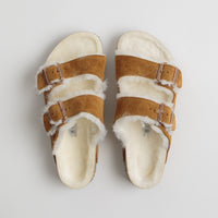 Birkenstock Arizona Shearling Sandals - Mink thumbnail