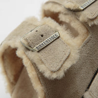 Birkenstock Arizona Shearling Sandals - Taupe thumbnail