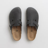 Birkenstock Boston Narrow Sandals - Black thumbnail