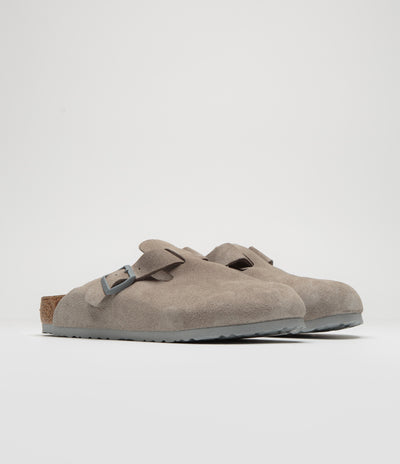 Birkenstock Boston Sandals - Stone Coin