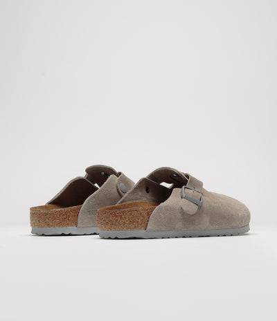 Birkenstock Boston Sandals - Stone Coin