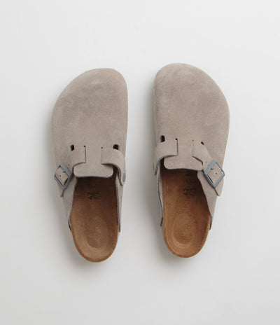 Birkenstock Boston Sandals - Stone Coin