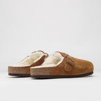 Birkenstock Boston Shearling Sandals - Mink thumbnail