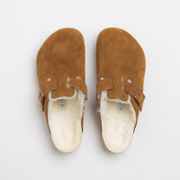 Birkenstock Boston Shearling Sandals - Mink thumbnail