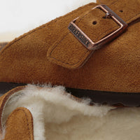 Birkenstock Boston Shearling Sandals - Mink thumbnail