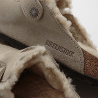 Birkenstock Boston Shearling Sandals - Taupe thumbnail