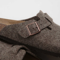 Birkenstock Boston Wool Sandals - Cacao thumbnail