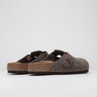 Birkenstock Boston Wool Sandals - Cacao thumbnail