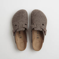 Birkenstock Boston Wool Sandals - Cacao thumbnail