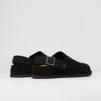 Birkenstock Lutry Narrow Premium Suede Sandals - Black thumbnail