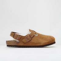 Birkenstock Tokio Shearling Sandals - Mink thumbnail