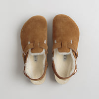 Birkenstock Tokio Shearling Sandals - Mink thumbnail