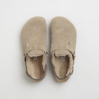 Birkenstock Tokio Shearling Sandals - Taupe thumbnail