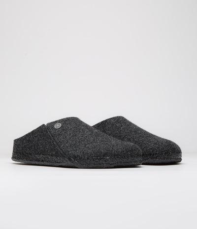 Birkenstock Zermatt Felt Slippers - Anthracite