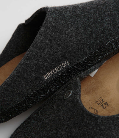 Birkenstock Zermatt Felt Slippers - Anthracite