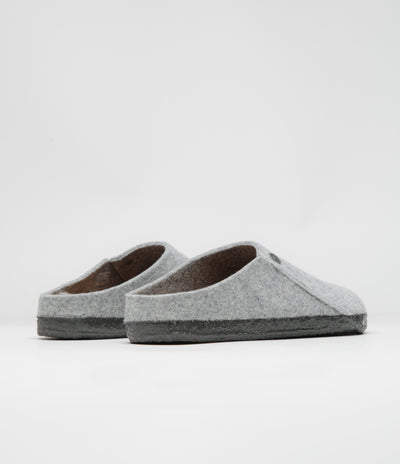 Birkenstock Zermatt Felt Slippers - Light Grey