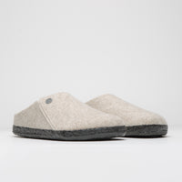 Birkenstock Zermatt Shearling Felt Slippers - Eggnog thumbnail