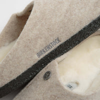 Birkenstock Zermatt Shearling Felt Slippers - Eggnog thumbnail