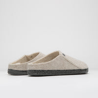 Birkenstock Zermatt Shearling Felt Slippers - Eggnog thumbnail