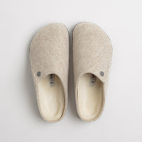 Birkenstock Zermatt Shearling Felt Slippers - Eggnog thumbnail