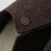 Birkenstock Zermatt Shearling Felt Slippers - Mocha thumbnail