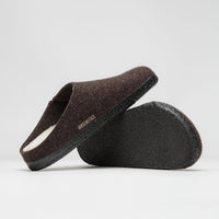 Birkenstock Zermatt Shearling Felt Slippers - Mocha thumbnail