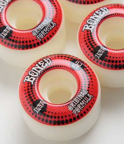 Bones OG Formula Originals 100A V4 Wide Wheels - White - 52mm