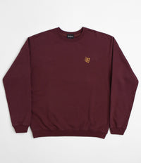 Bronze 56K Logo Crewneck Sweatshirt - Burgundy