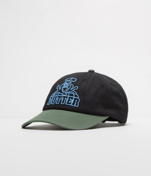 Butter Goods Alien Cap - Black / Sage