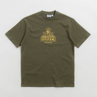 Butter Goods Alien T-Shirt - Army thumbnail