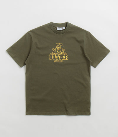 Butter Goods Alien T-Shirt - Army