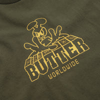 Butter Goods Alien T-Shirt - Army thumbnail