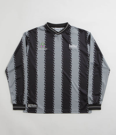 Butter Goods All City Long Sleeve Jersey - Black / Charcoal